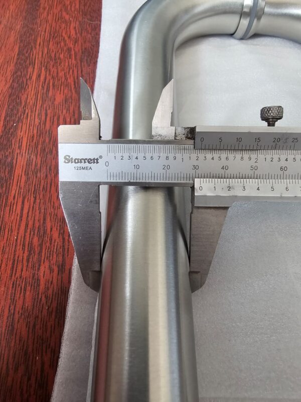 Manija inox - diámetro