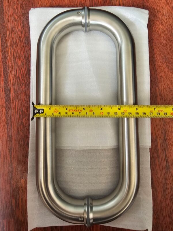 Manija inox - ancho